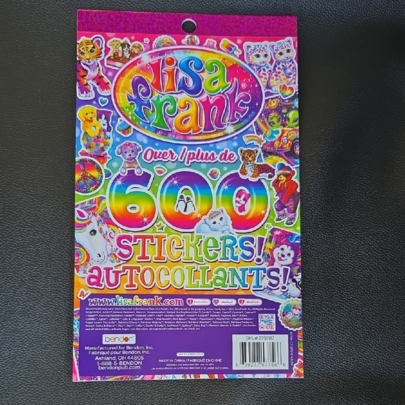 Lisa Frank Vibrant Sticker Collection - Picture 2 of 4